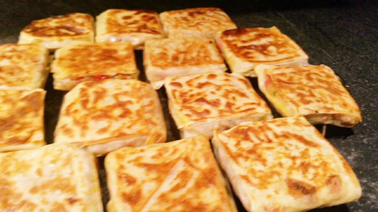 مسمن بطريقة رائعة ديال بورق البسطيلة من تقديم نادية الفاسية