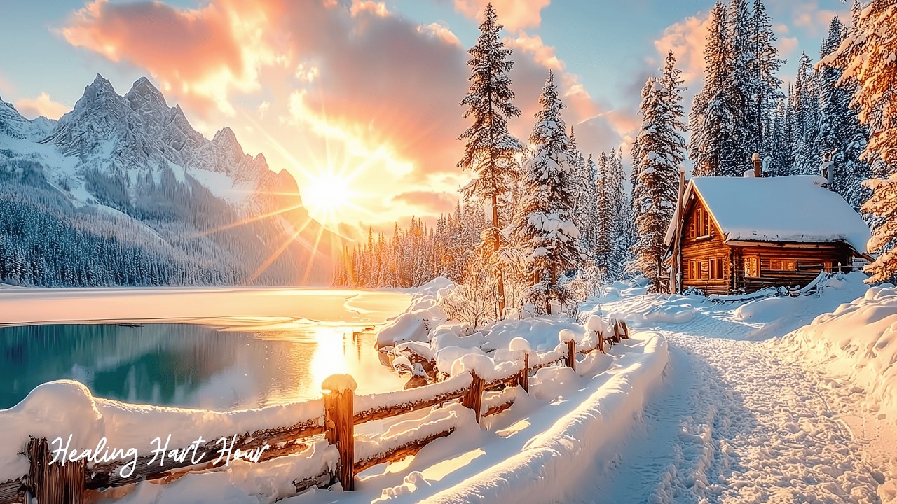 Успокаивающая зимняя музыка ❄️ Исцеляющее пианино для релаксации, сна и покоя