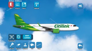 CITILINK a320neo | Airlines Painter Tutorial #1| Airplane Painter