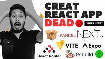 Create-React-App is Deprecated | Best Alternatives for React Apps (Vite, Next.js, Parcel, and More)