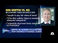 Citadel CEO Ken Griffin sues the IRS for unlawful tax disclosure