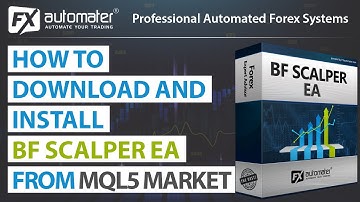 How to download and install BF Scalper EA from MQL5 Market
