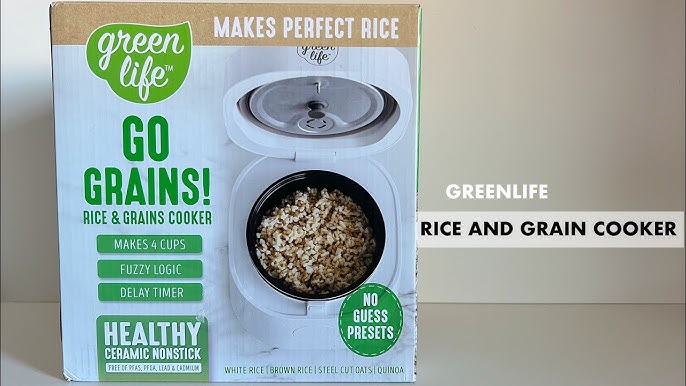 Go Grains Rice Cooker - GreenLife 