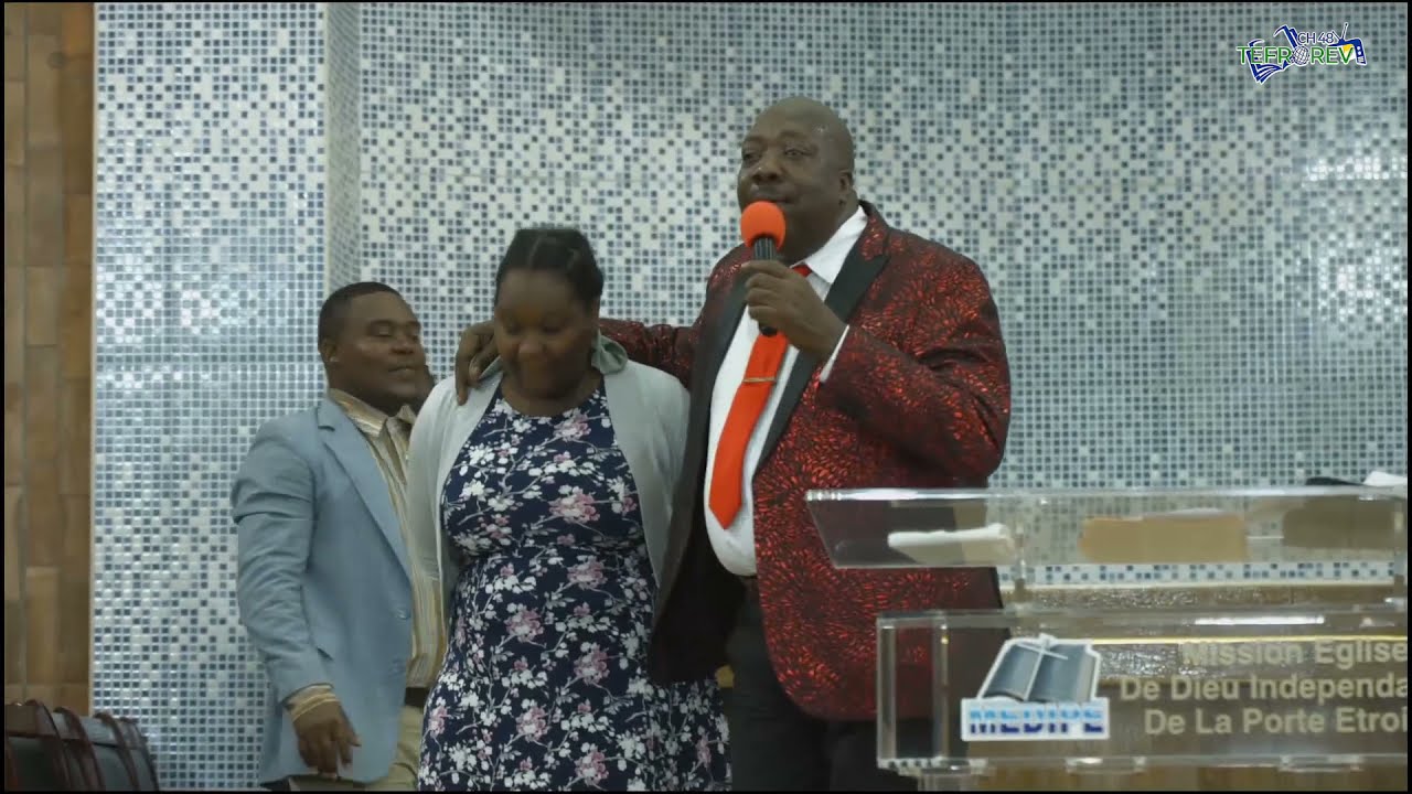 Glwa a Dye! Gad'on mesaj Pastè Amel voye bay mond evanjelik la atravè premye pitit fi li Densey