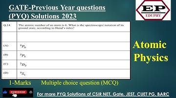GATE 2023 Solution (Physics) || #csirnet #csirnetjune2024 #csirjrf #gate #jest #gateexam2025 #netjrf