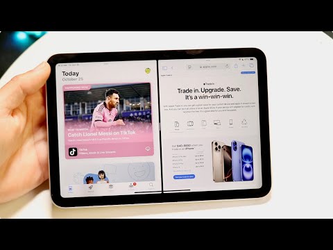 How To Split Screen Multitask On iPad Mini 7!