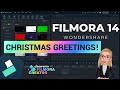 Create Christmas Greetings GIFs and Videos for Social Media in Filmora 14