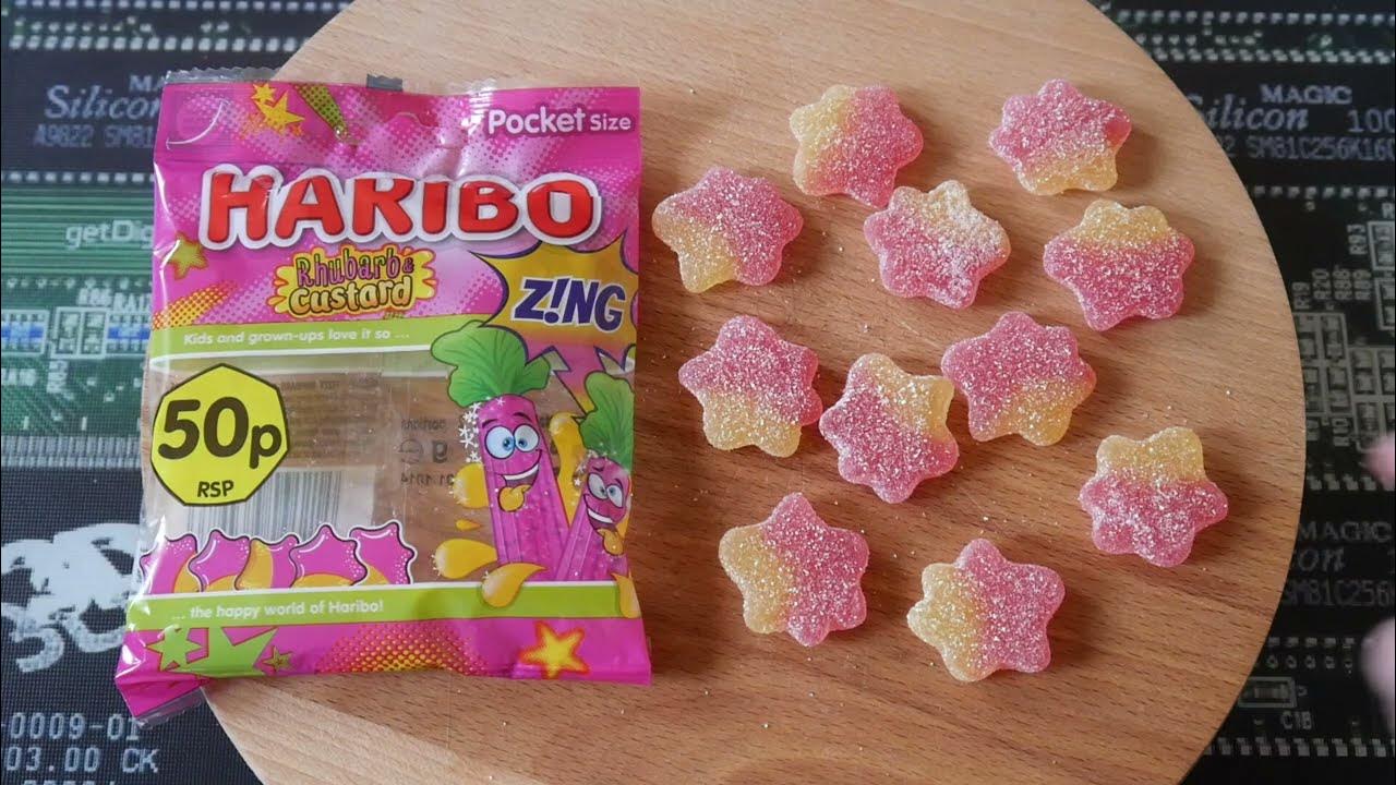 Nahrungsmittel Unboxing 599 : Haribo Rhubarb & Custard aus England 😁 ...