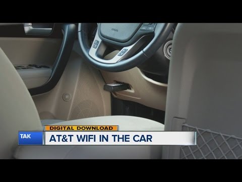 AT&T device offers WiFi in the car