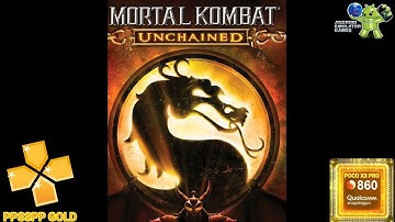 Mortal Kombat: Unchained Gameplay PPSSPP GOLD ( PSP EMULATOR )
