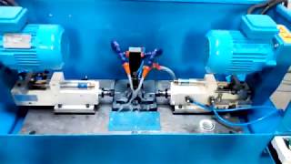 KTK Make Auto Clamping Pneumatic two way drilling machine. screenshot 3