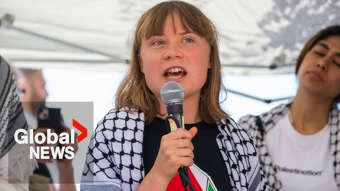 We have been intercepted”: Greta Thunberg sends message as Gaza aid boat detained by IDF - YouTube