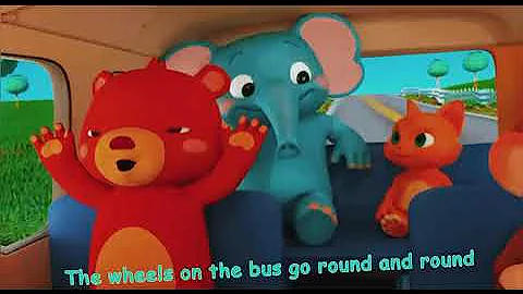 Wheels On The Bus | COCOMELON! FAST RANDOM REPEATER OVERLAY!