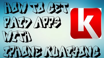 [BKG]How to Install iphone kuaiyong ios