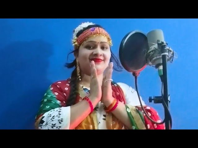 मइया कहवा लगाऊ बड़ी देर #अंजू उपाध्याय #अमृत पचरा देवी गीत/भवनवा में आवा चली नवरात्रि गीत class=