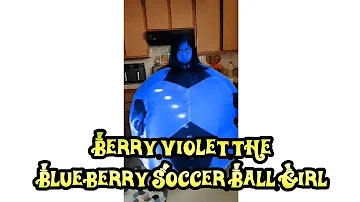 Berry Violet the Blueberry Soccer Ball Girl