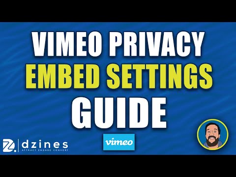 Learndash Video Hosting | Vimeo Privacy & Embed Settings Guide