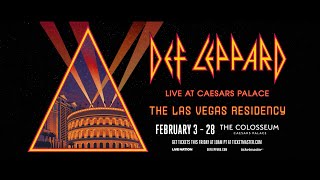 DEF LEPPARD Announce Caesars Palace Las Vegas Residency For