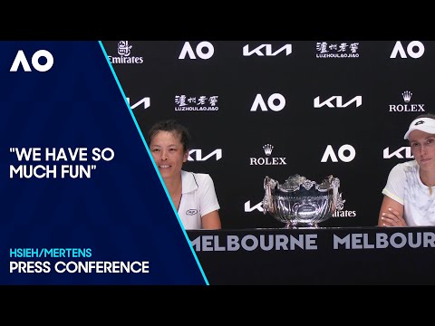 Hsieh/Mertens Press Conference | Australian Open 2024 Final