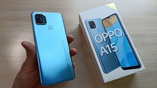 OPPO A15 2/32Gb Распаковка  Unboxing OPPO A15 2/32Gb