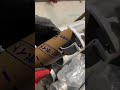 Japanese electrician attaches cable support to ceiling。 日本の電気工事士が先行配線する