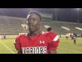 Jenkins HS postgame player interviews 10/14/16