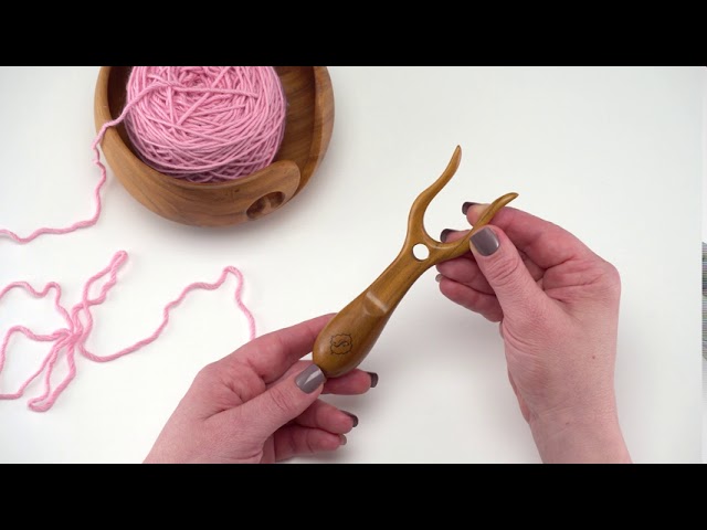 How to Use a Lucet Fork to Make and I-Cord — Rebekah Haas Crochet
