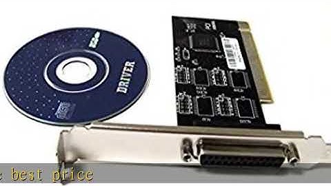 FastSun PCI I/O Parallel Port DB25 25Pin IEEE 1284 Printer Card Controller Adapter