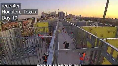 The Fast and (Pre)Fabbed: Houston’s recenter Timelapse