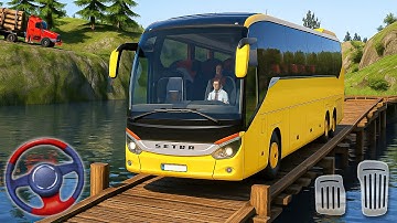 Offroad Bus Simulator 2025 - Real City Bus Driving - Android GamePlay