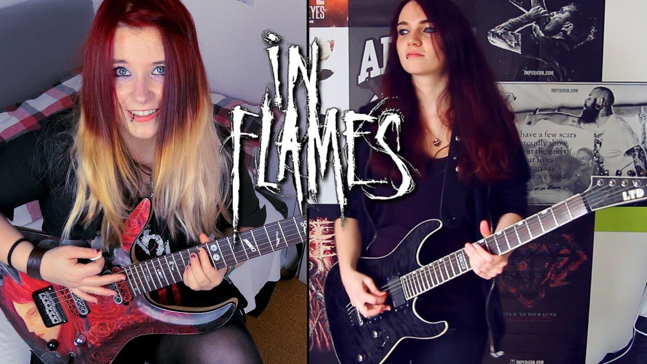 IN FLAMES - The Quiet Place [DUAL GUITAR COVER] | Jassy J & BulletVain