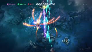 Sky Force Reloaded PS4 - level 2 - 2 players - nightmare - 100%