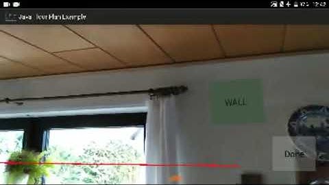 Google Tango SDK examples: how to make a floor plan in 50 seconds
