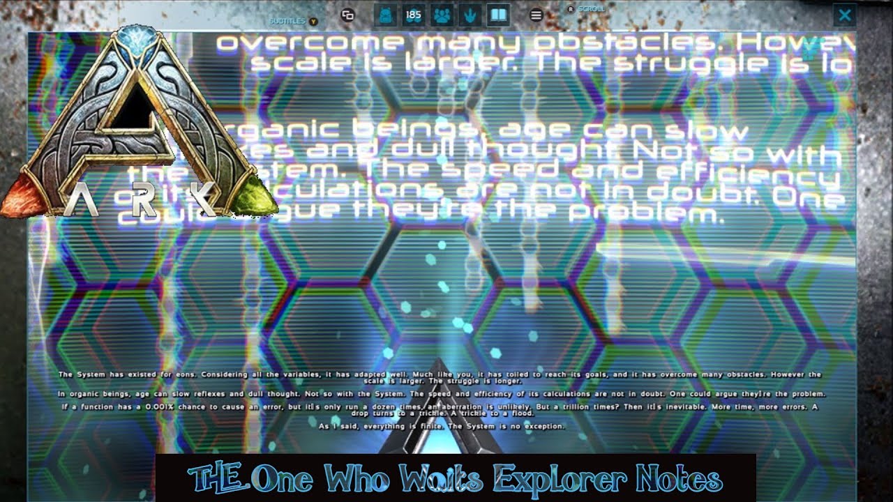 Ark Survival Evolved: Extinction He Who Waits Note Locations - YouTube