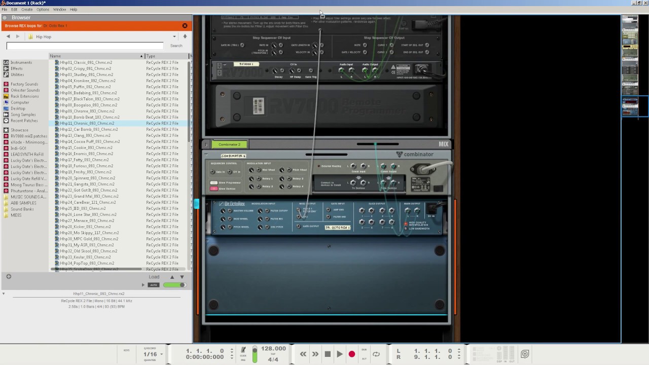 How To Make Filter Effects With REX Loops In Reason