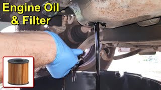 Engine Oil and Oil Filter Change - Peugeot 206