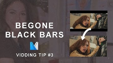 Getting Rid of the Black Bars (Aspect ratio) | Vidding Tip #3