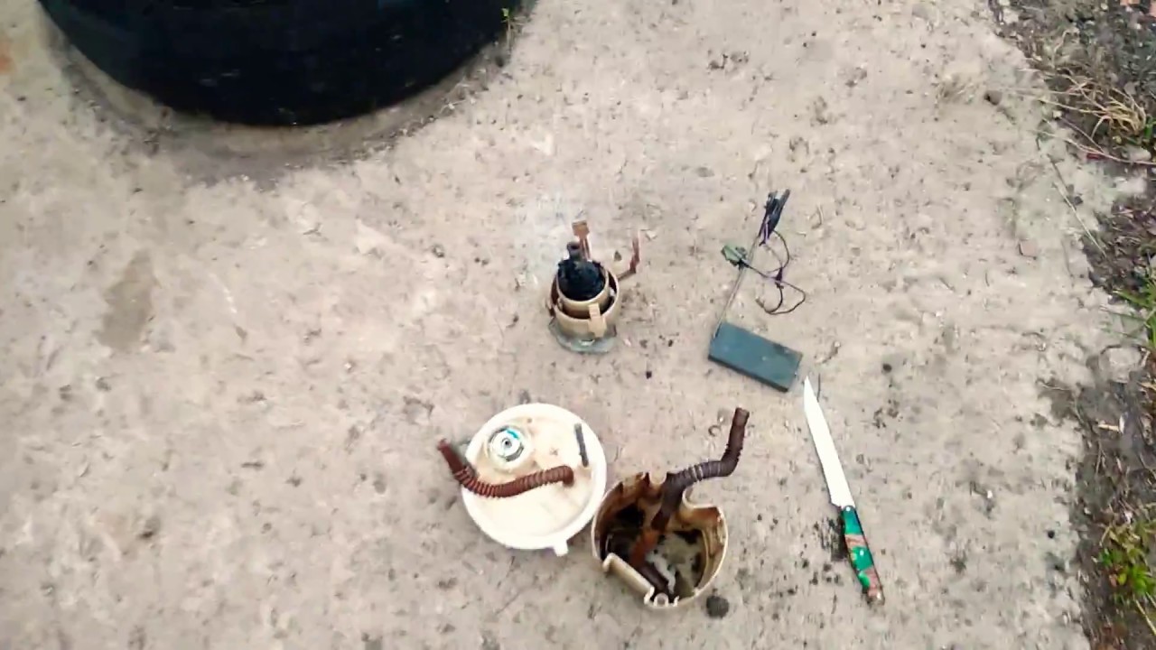 Замена топливного насоса ВАЗ 2110 - YouTube