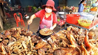 Local Style Grilled Pork on The Street - Cambodias Greatest Street Food