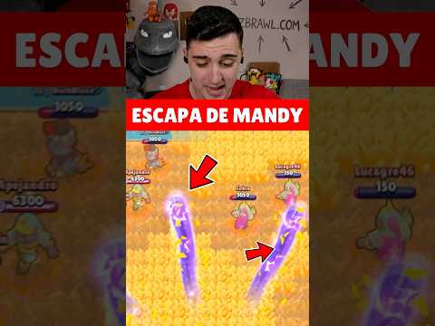 MINIJUEGO ESCAPA de MANDY FURIOSA 🤣🔥 Brawl Stars