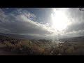 Low Clouds and Rain Showers in Reno (12/3/14)