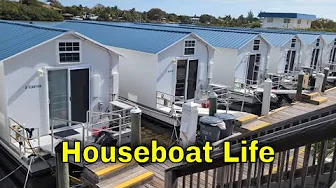 We stayed in an Aqua Lodge at Coconut Cay RV Park and Marina - Marathon, Florida