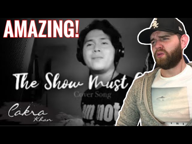[American Ghostwriter] Reacts to: Cakra Khan- The Show Must Go On (Cover) (QUEEN) class=