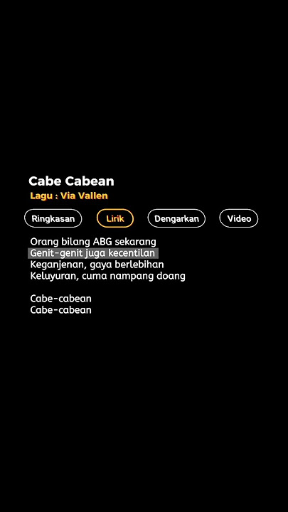 DJ Cabe Cabean | Lagu Via Vallen #liriklagu #lirikgoogle #djremix #music #viralditiktok