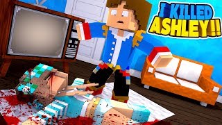 Minecraft: LITTLE DONNY MURDERED HIS GIRLFRIEND BY ACCIDENT!! Donny & Leah Adventures.