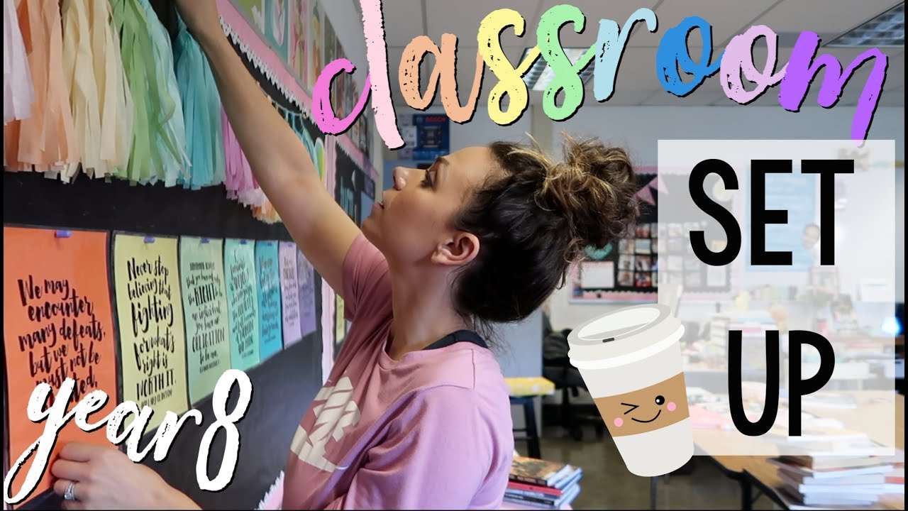 CLASSROOM SET UP MIDDLE SCHOOL PICTURE BOOK COLLECTION! YouTube