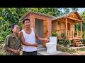 Dang Tu Builds a Bathroom &amp; Toilet and Repairs the Steps for an 80-Year-Old Homeless Woman