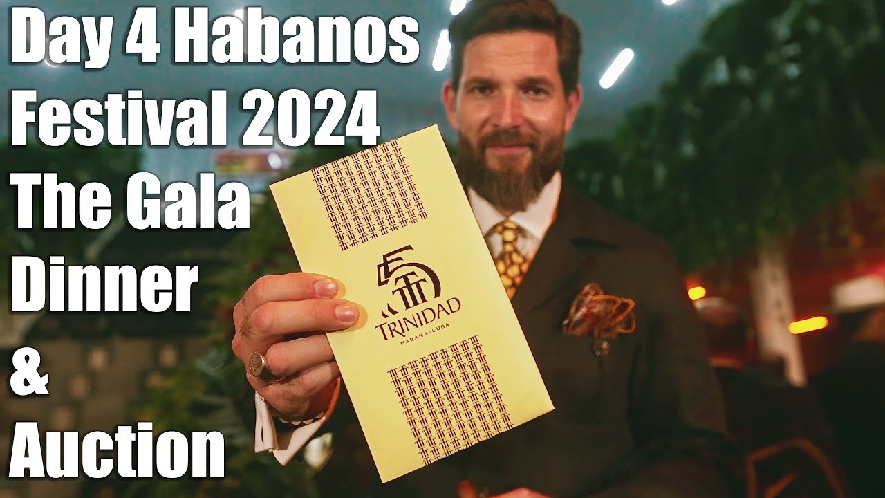 The Record Breaking Auction at The Habanos Festival Trinidad 55th Gala Dinner!
