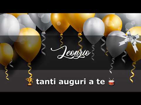 BUON COMPLEANNO LEONZIO