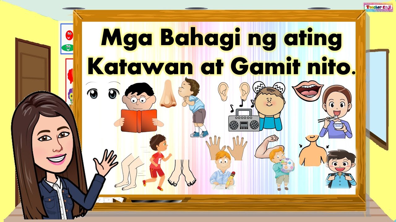 MGA BAHAGI NG KATAWAN AT GAMIT NITO - YouTube